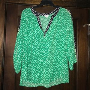 Women's three quartered length blouse